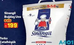 SİNANGİL BUĞDAY UNU 9 KG SİNANGİL BUĞDAY UNU 9 KG